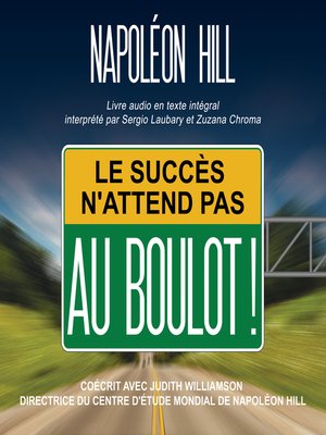 cover image of Le succès n'attend pas. Au boulot !